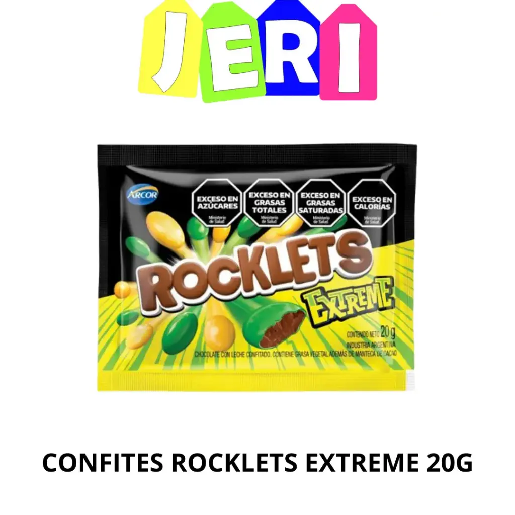 CONFITES ROCKLETS EXTREME 20G