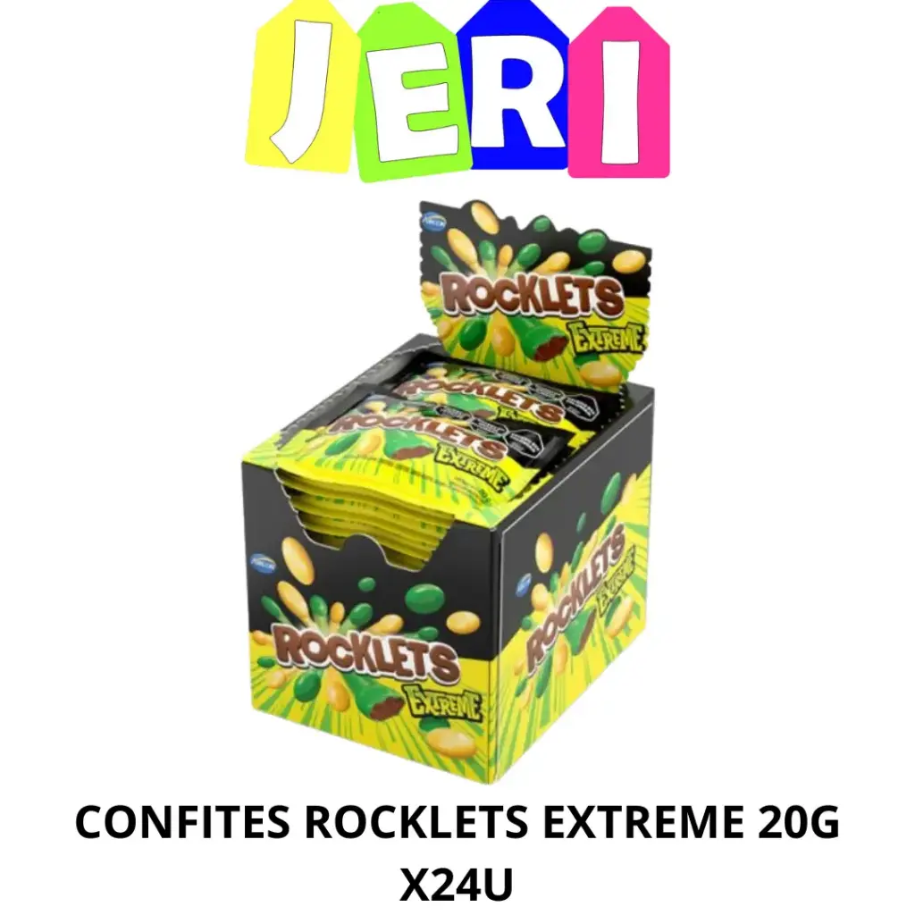 CONFITES ROCKLETS EXTREME 20G X24U