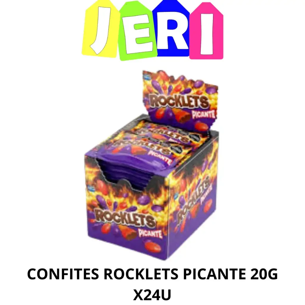 CONFITES ROCKLETS PICANTE 20G X24U