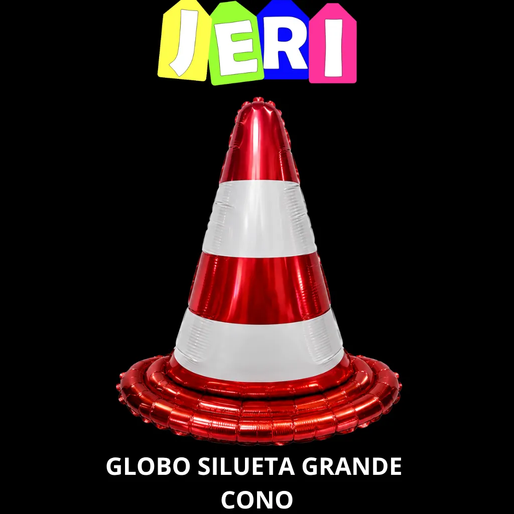[5964] GLOBO SILUETA GRANDE CONO