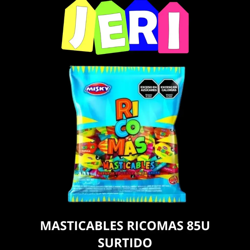 MASTICABLES RICOMAS SURTIDO 85U