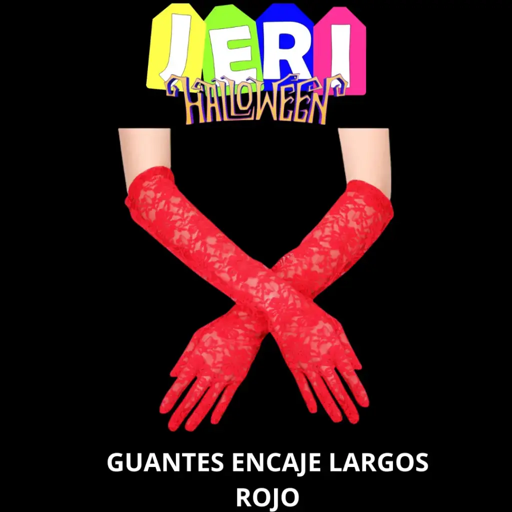 GUANTES ENCAJE LARGOS