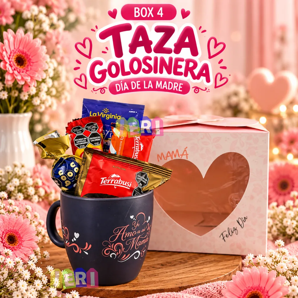 DIA DE LA MADRE - BOX 4: TAZA GOLOSINERA