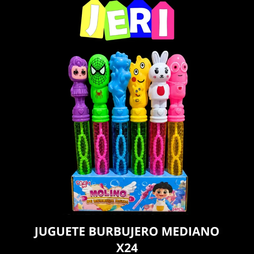 JUGUETE BURBUJERO MEDIANO X24U