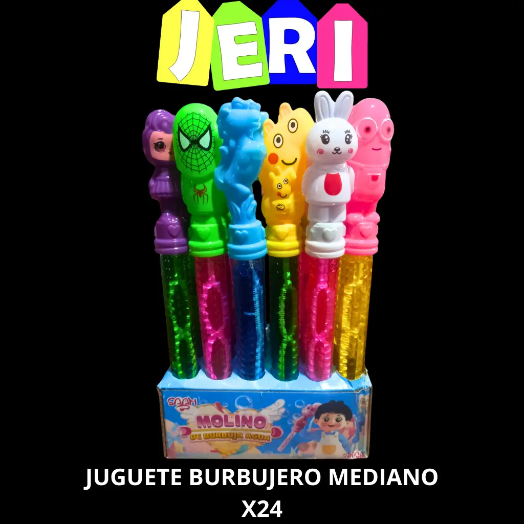 JUGUETE BURBUJERO MEDIANO X24U