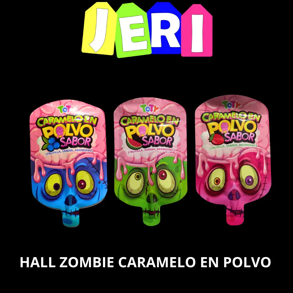 HALL ZOMBIE CARAMELO EN POLVO