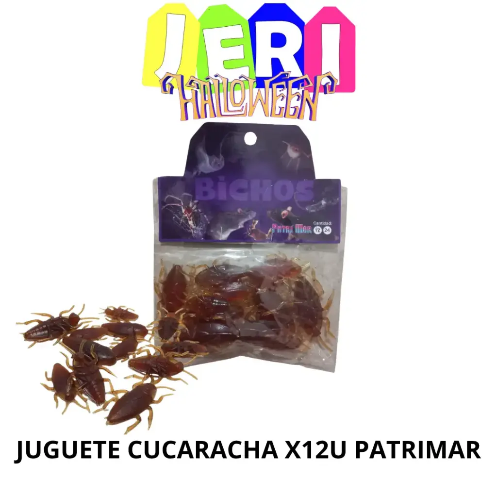 JUGUETE CUCARACHA X12U PATRIMAR