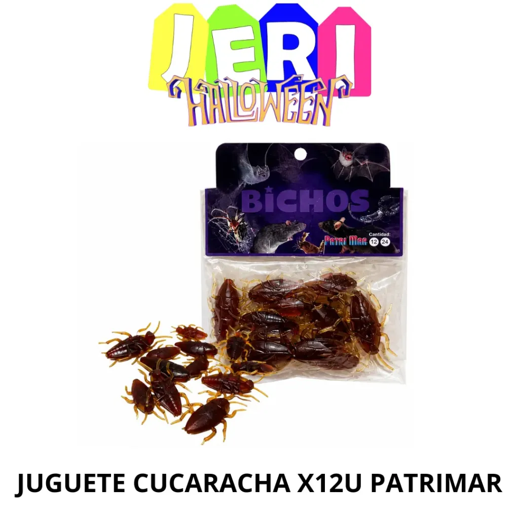 JUGUETE CUCARACHA X12U PATRIMAR