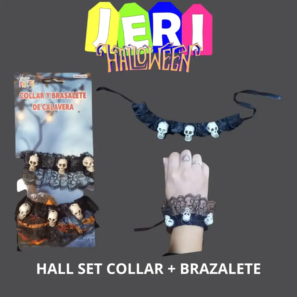 HALL SET COLLAR + BRAZALETE