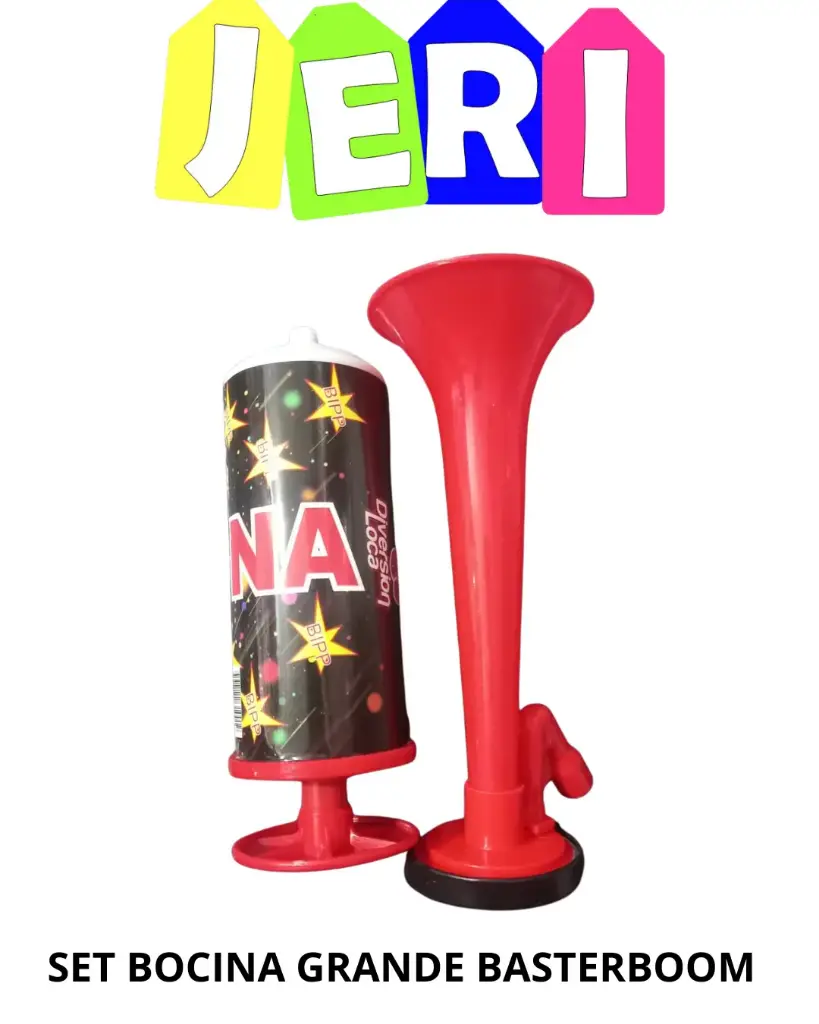 SET BOCINA GRANDE BASTERBOOM