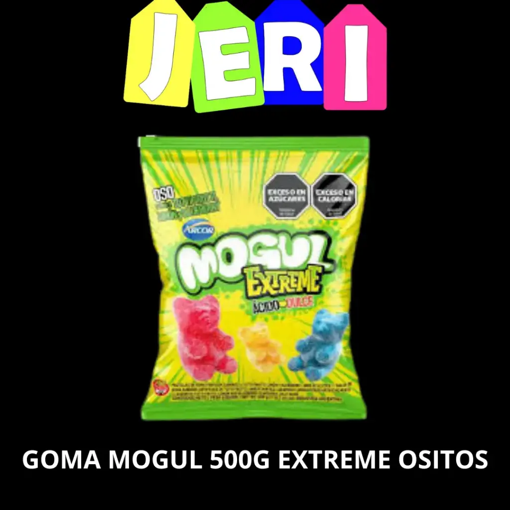 GOMA MOGUL 500G EXTREME OSITOS