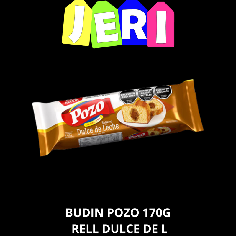 BUDIN POZO 170G RELL DULCE DE L