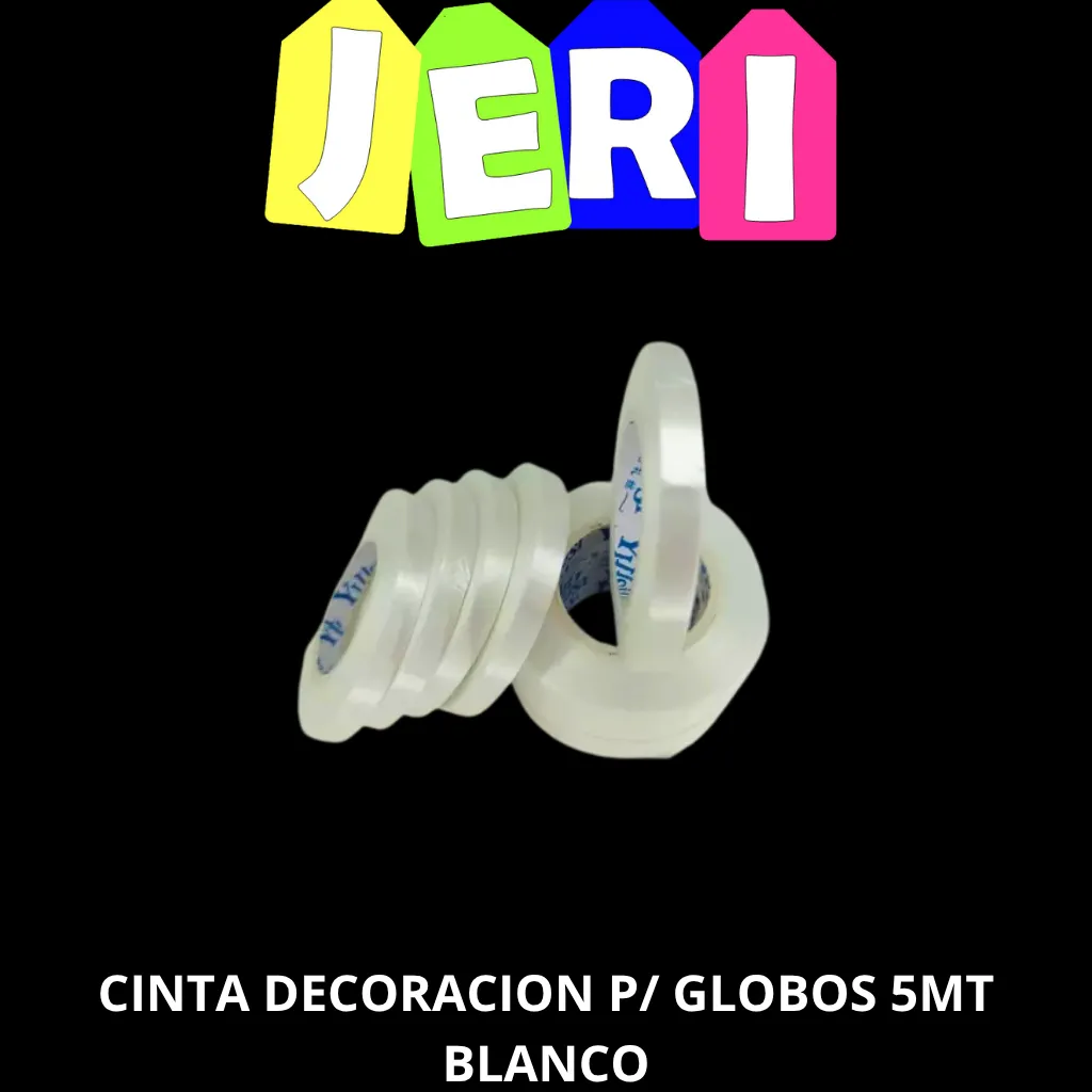 CINTA DECORACION P/ GLOBOS 5MT