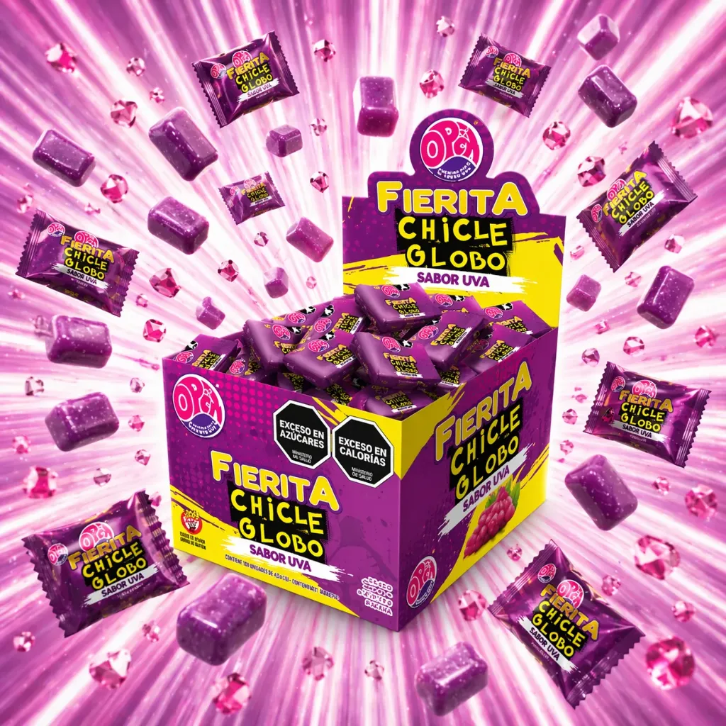 OFERTA CHICLE FIERITA X100U UVA