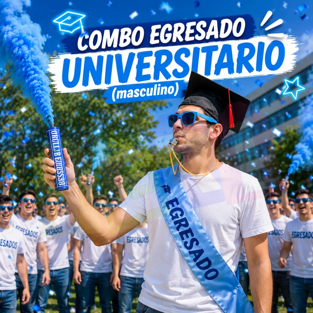 COMBO EGRESADO UNIVERSITARIO (masculino)