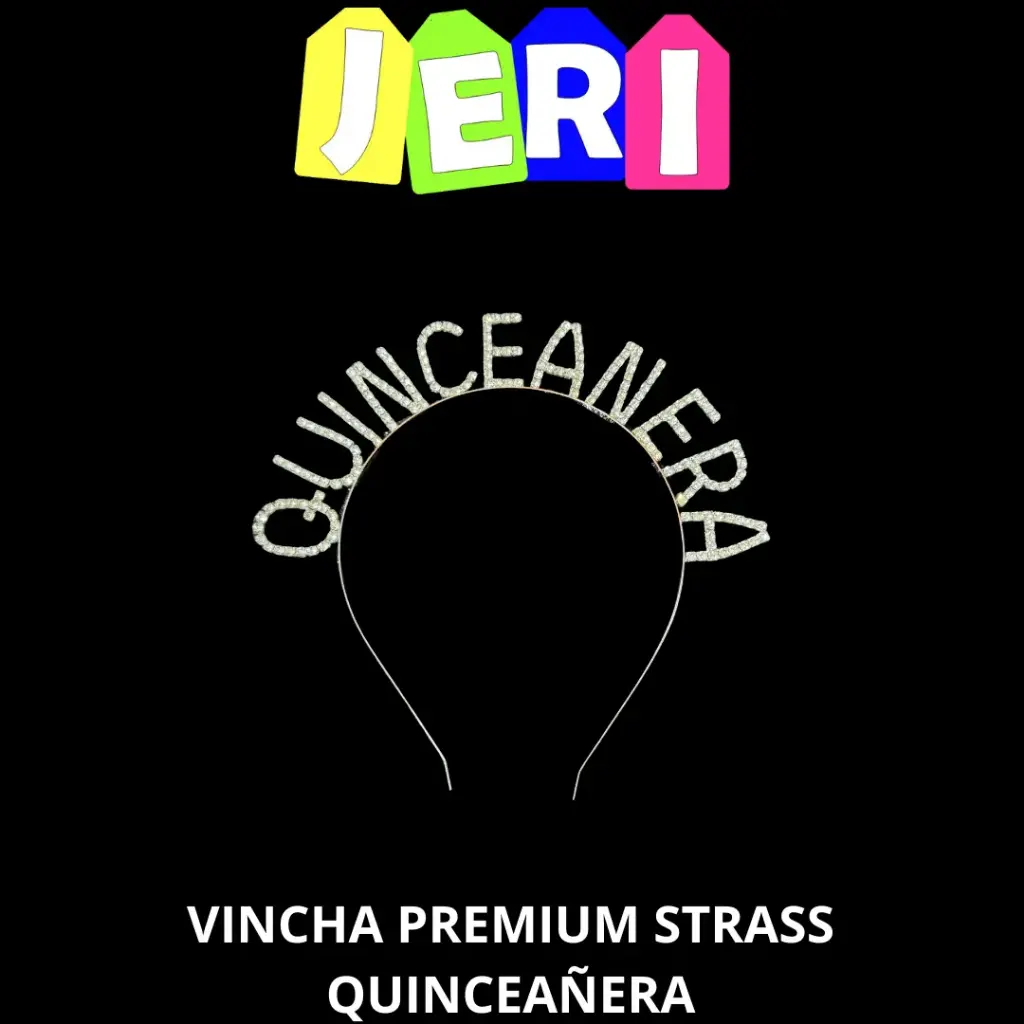 VINCHA STRASS PREMIUM QUINCEAÑERA