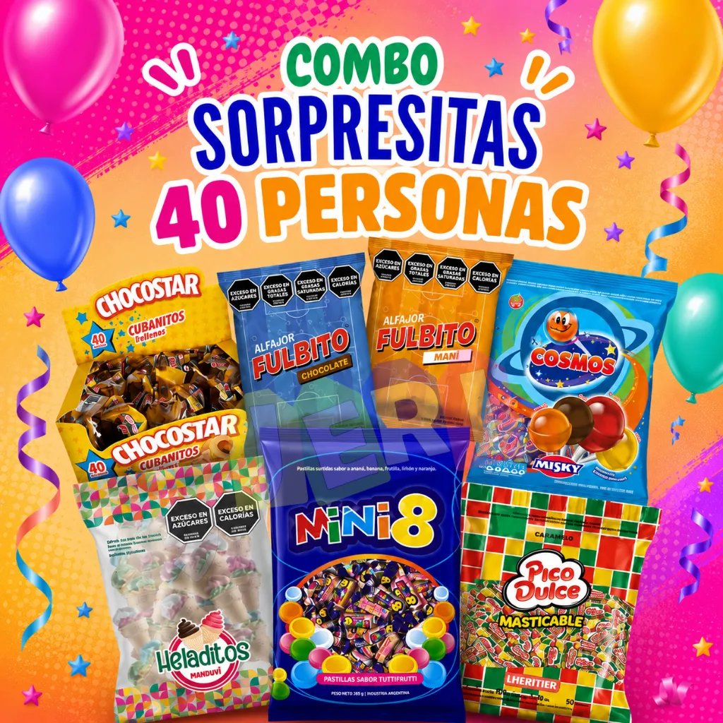 COMBO SORPRESITAS X40U