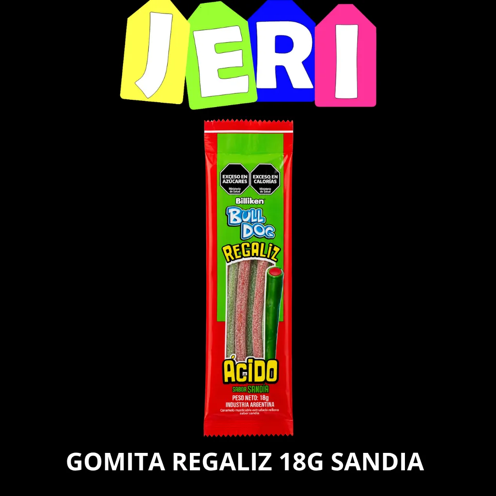 GOMITA REGALIZ 18G SANDIA