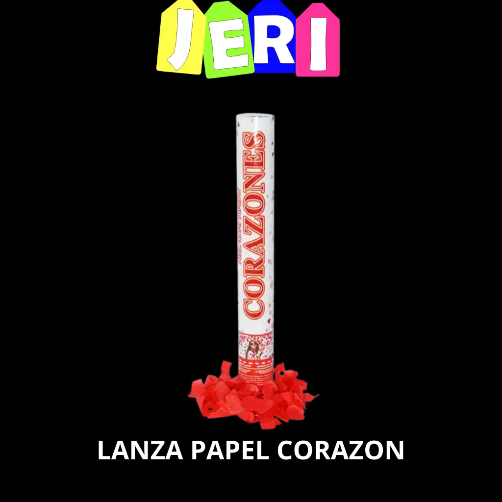 LANZA PAPEL CORAZON