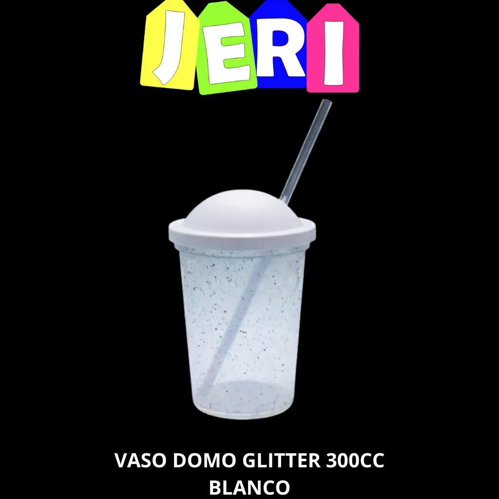 VASO DOMO GLITTER 300CC