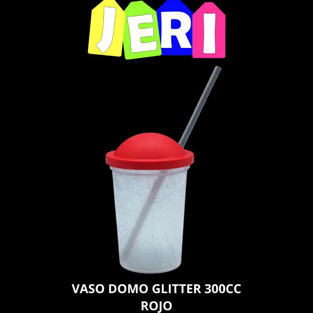 VASO DOMO GLITTER 300CC