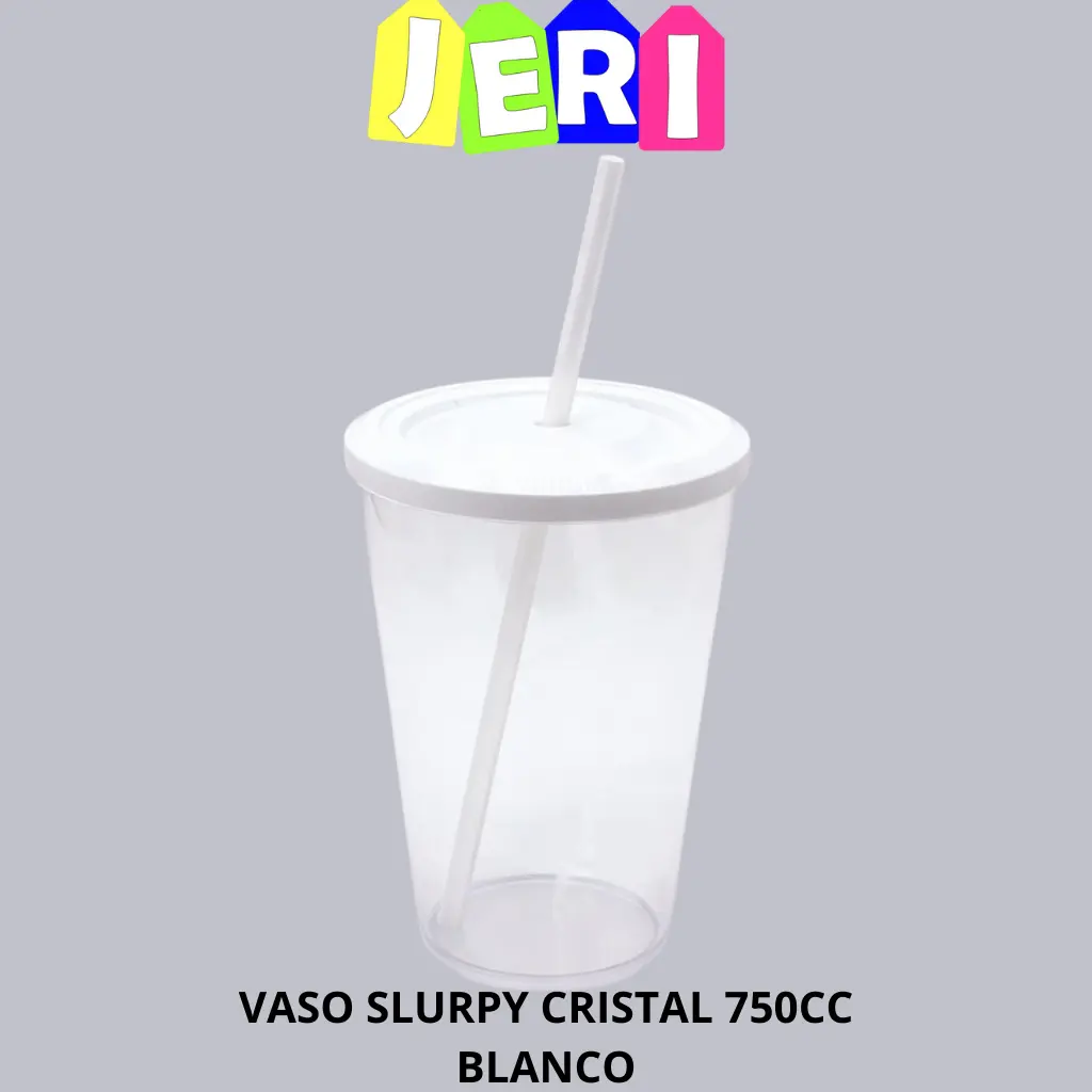VASO SLURPY CRISTAL 750CC