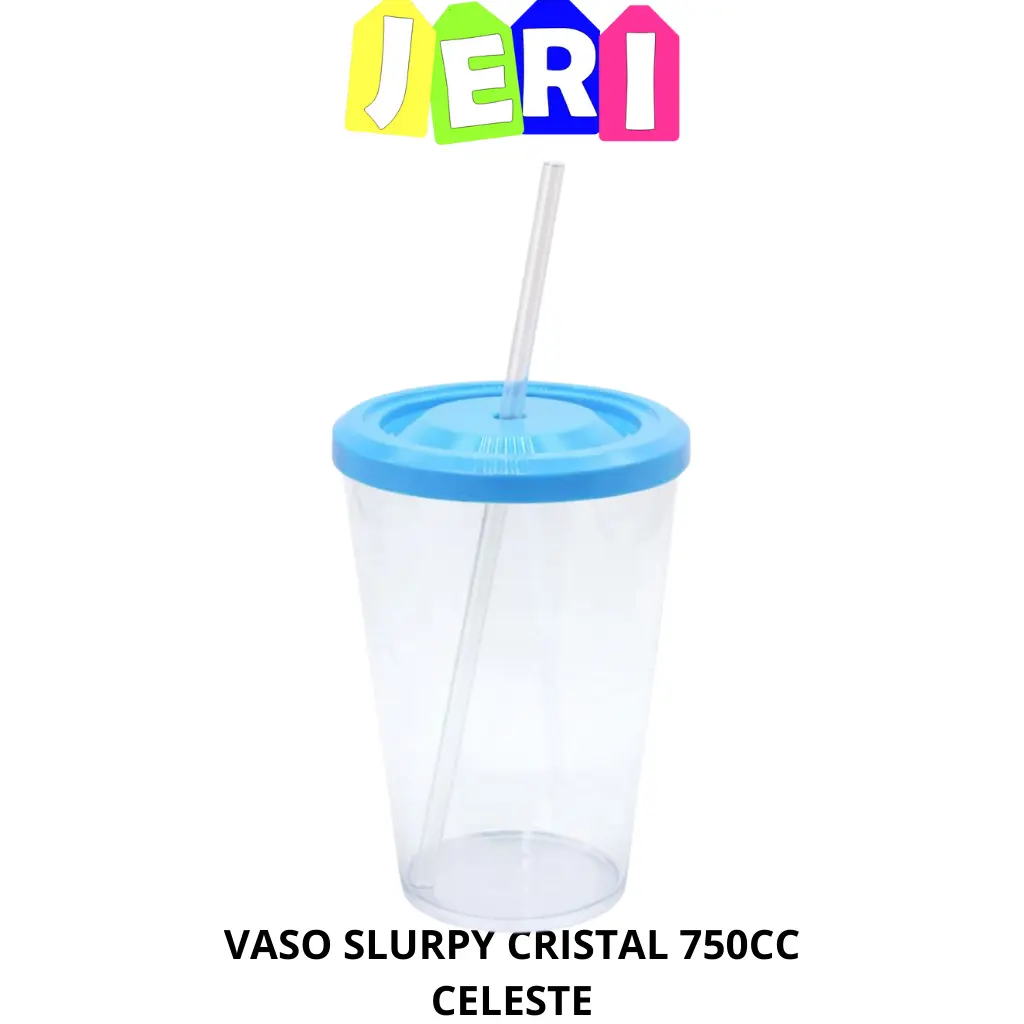 VASO SLURPY CRISTAL 750CC