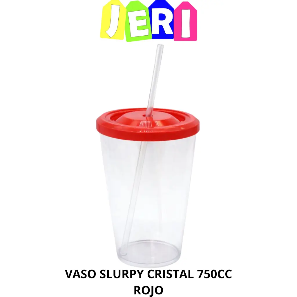 VASO SLURPY CRISTAL 750CC
