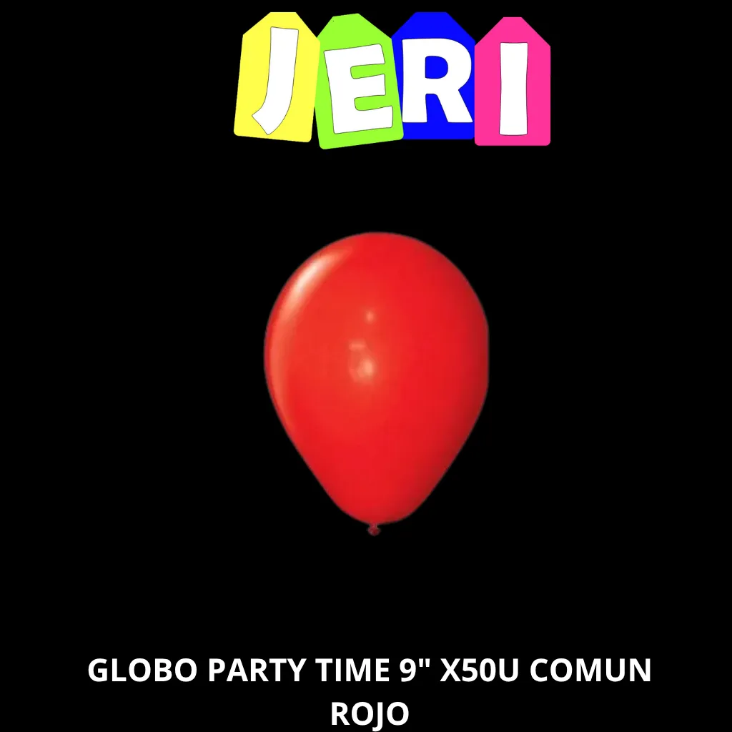 GLOBO PARTY TIME 9" X50U COMUN