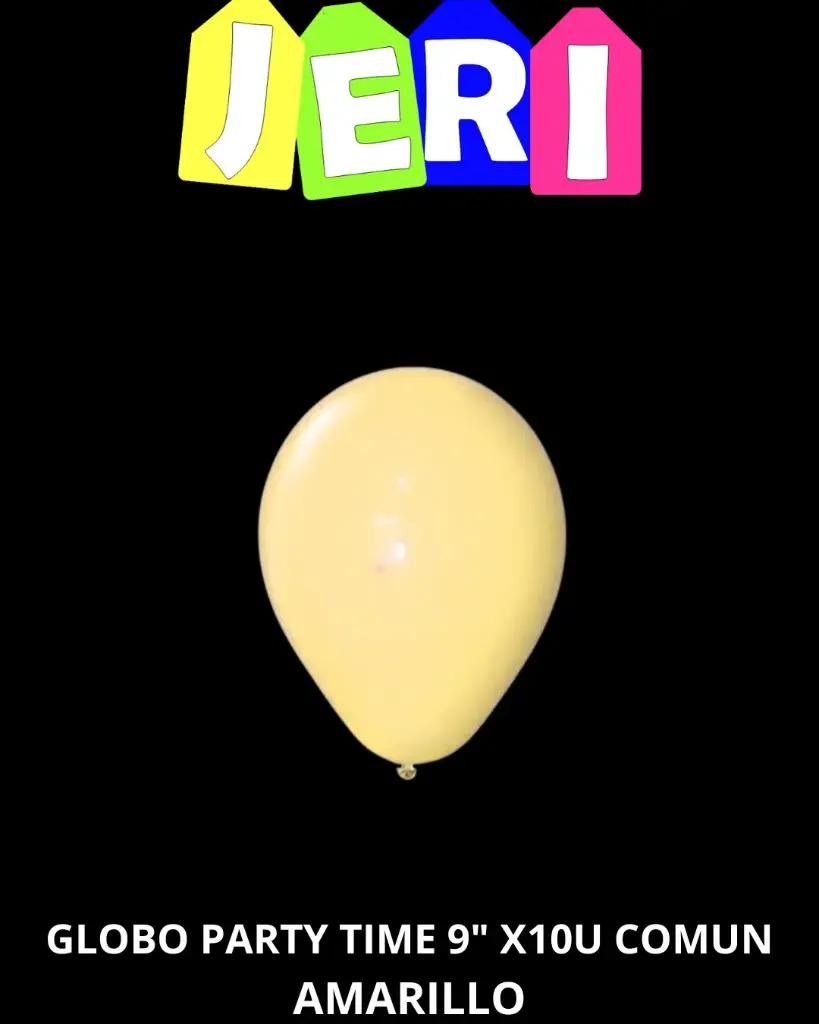 GLOBO PARTY TIME 9" X10U PASTEL