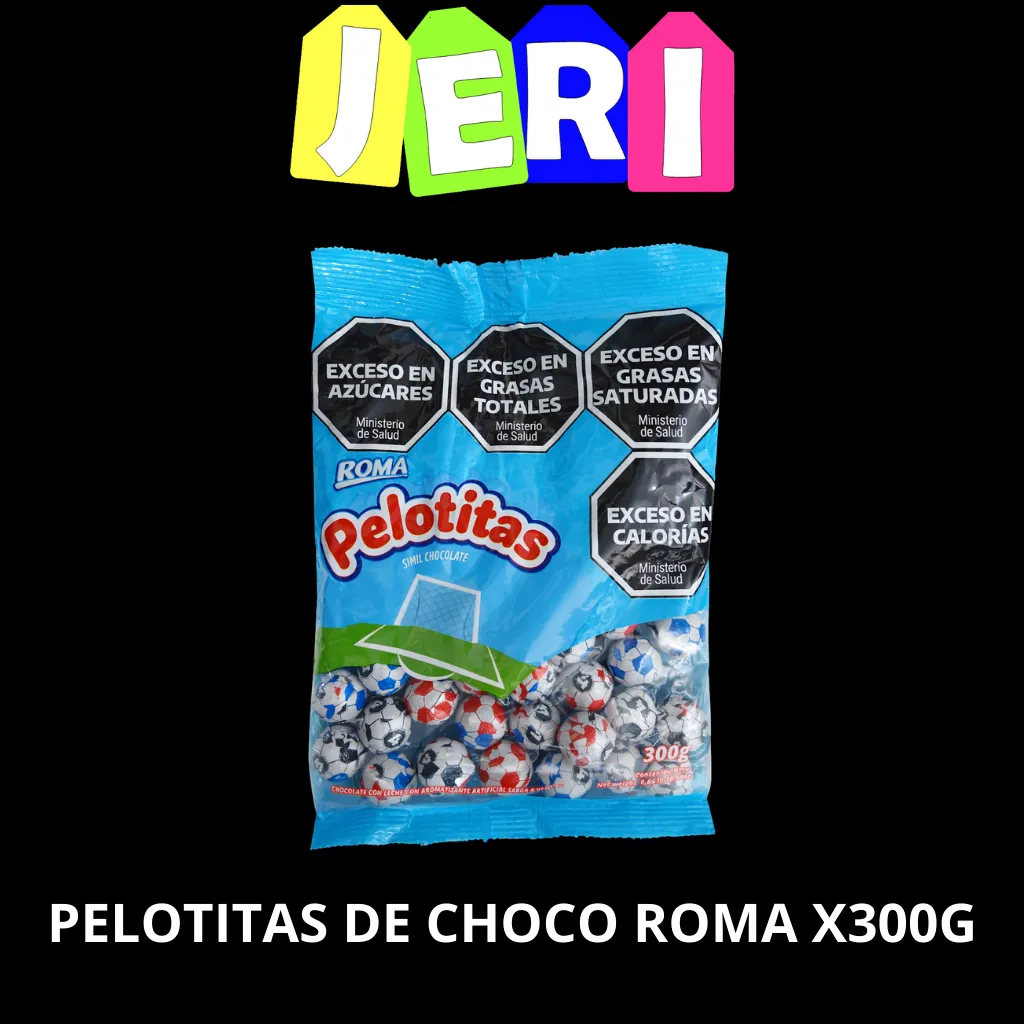 PELOTITAS DE CHOCO ROMA X300G