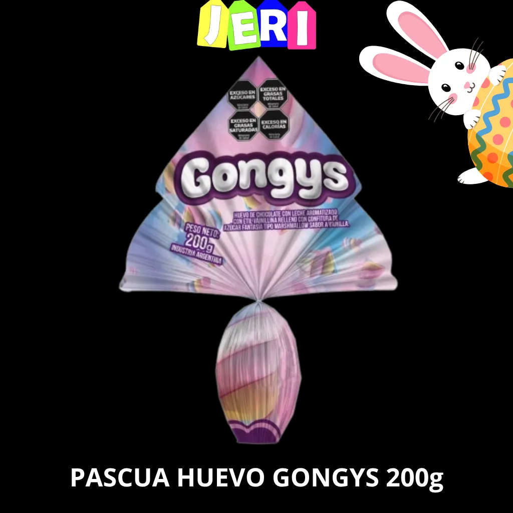 PASCUA HUEVO GONGYS 200g