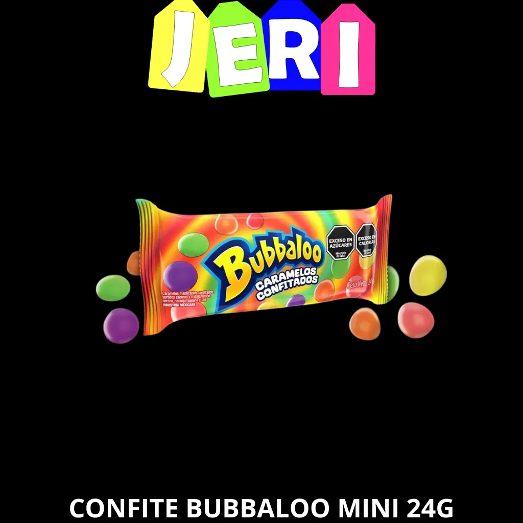 CONFITE BUBBALOO MINI 24G