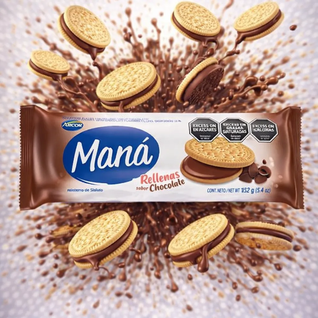 OFERTA GALLETA MANA RELLENA CHOCOLATE 152g