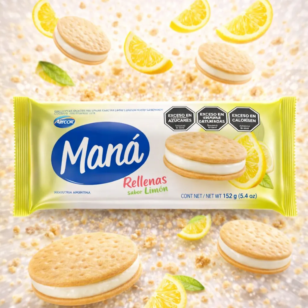OFERTA GALLETA MANA RELLENA LIMON 152g