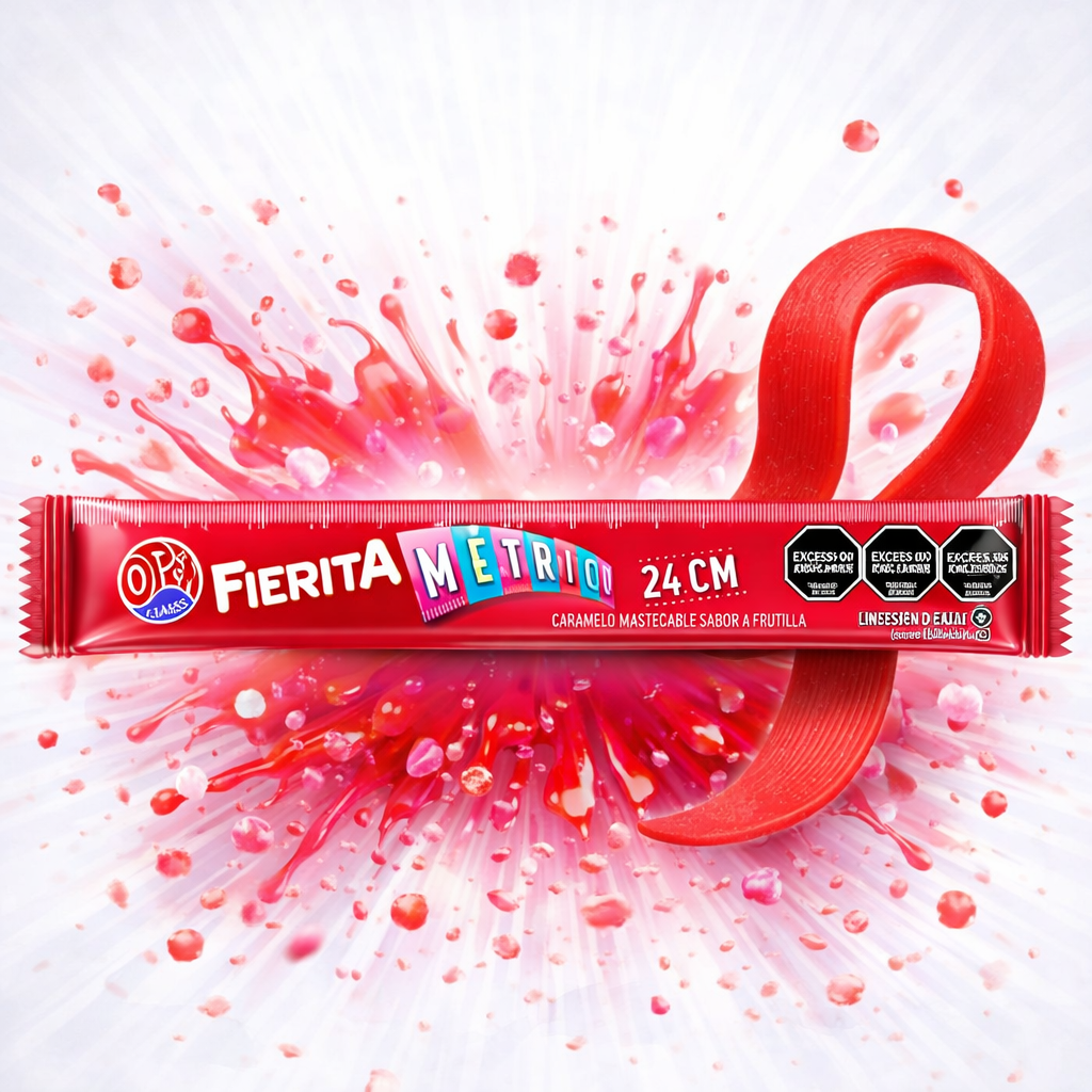 OFERTA MASTICABLES OPEN METRICO FRUTILLA 24CM