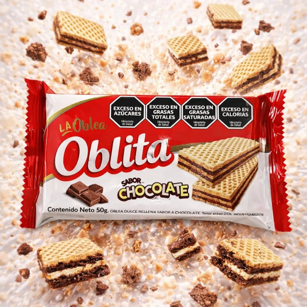 OFERTA OBLEA OBLITA 50G CHOCOLATE