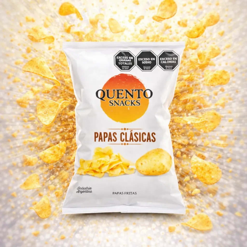 OFERTA SNACKS QUENTO PAPAS CLASICAS 90G