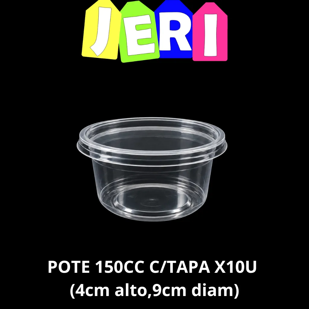 POTE 150CC C/ TAPA X10U