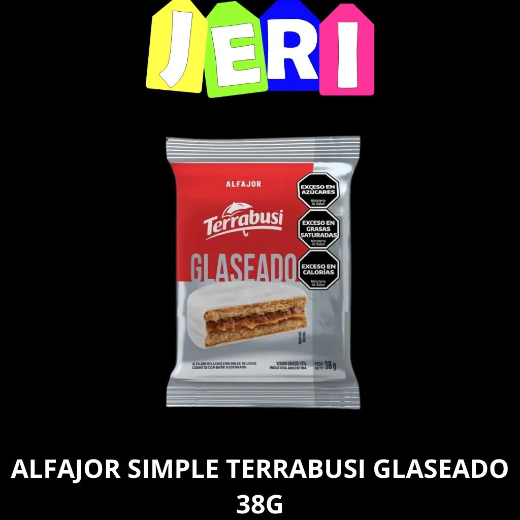 ALFAJOR SIMPLE TERRABUSI GLASEADO 38G