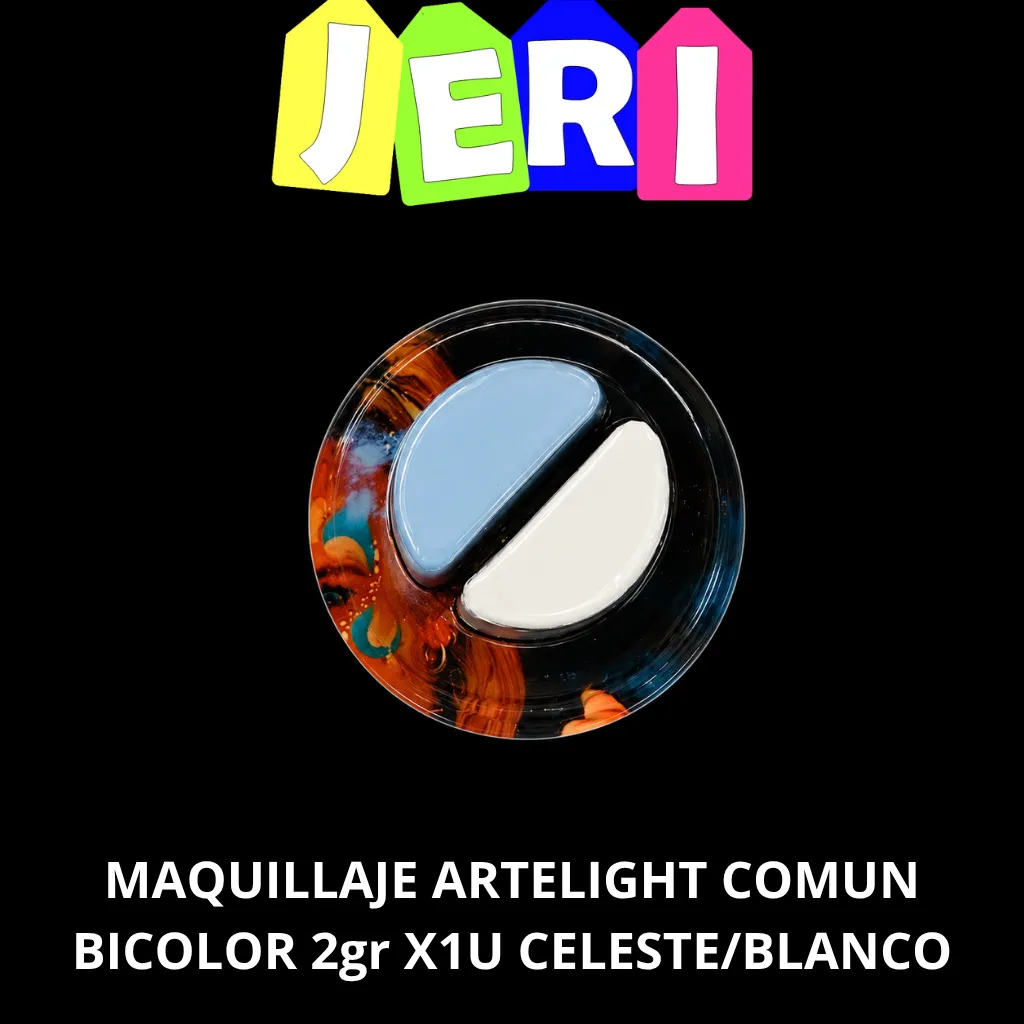 MAQUILLAJE ARTELIGHT COMUN BICOLOR 2gr X1U