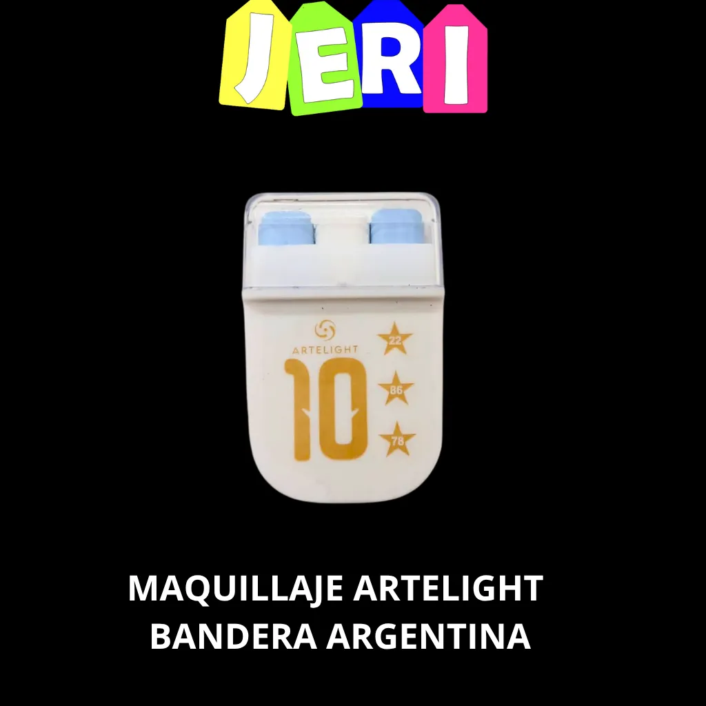 MAQUILLAJE ARTELIGHT BANDERA ARGENTINA