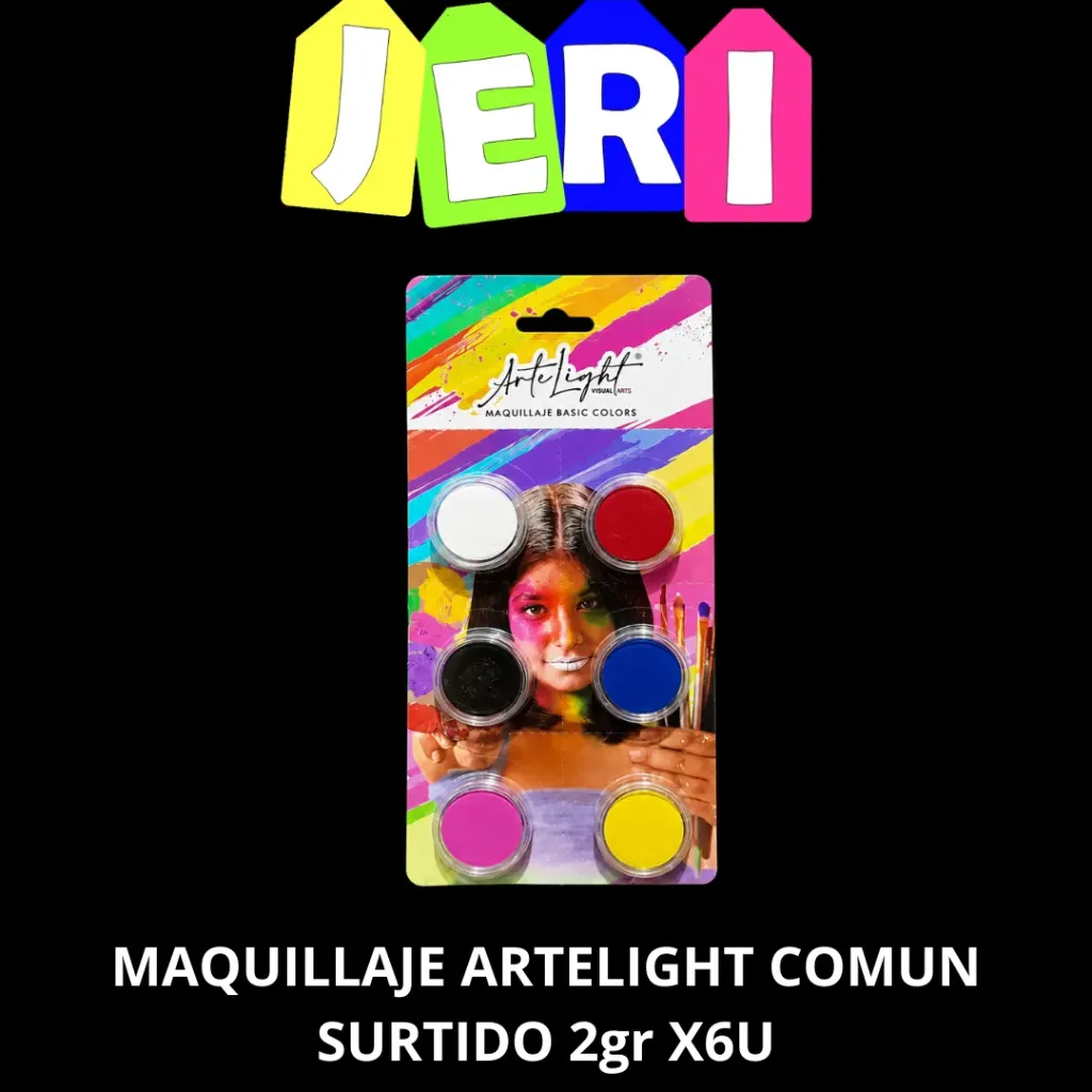 MAQUILLAJE ARTELIGHT COMUN X6U
