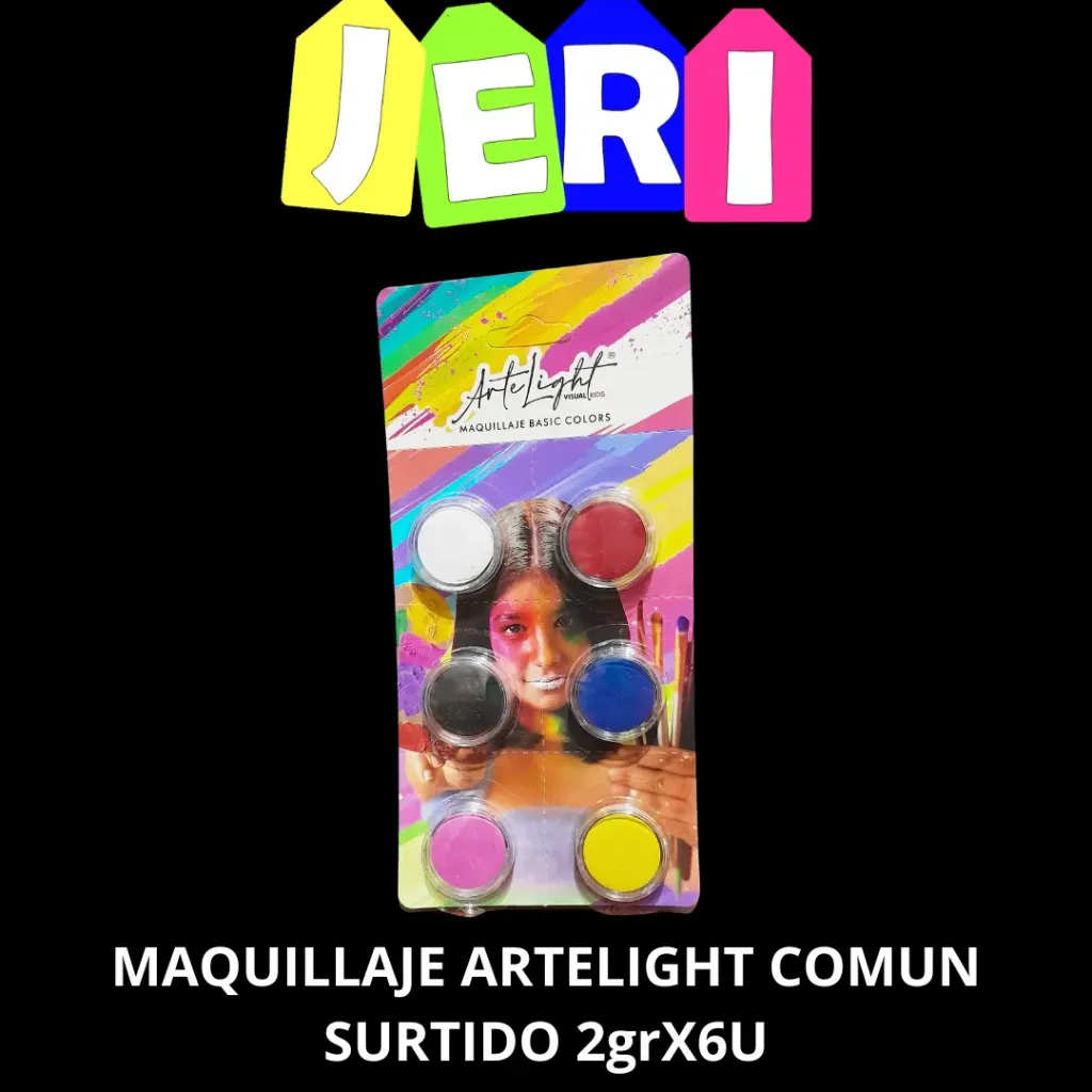 MAQUILLAJE ARTELIGHT COMUN X6U