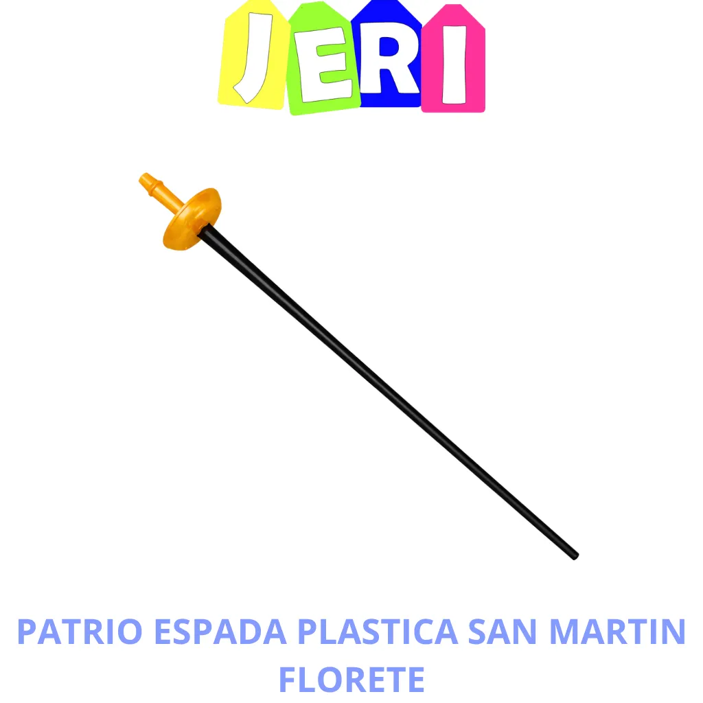 PATRIO ESPADA PLASTICA SAN MARTIN FLORETE