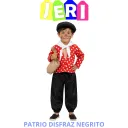 PATRIO DISFRAZ NEGRITO
