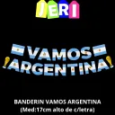 BANDERIN VAMOS ARGENTINA