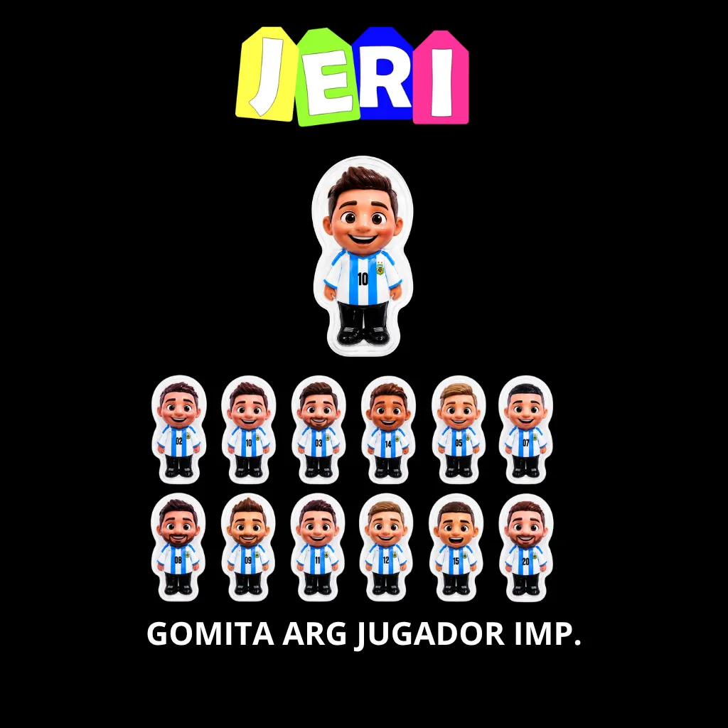 GOMITA ARG JUGADOR IMP. X1U