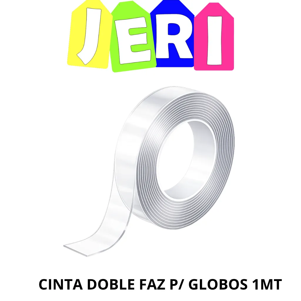 CINTA DOBLE FAZ P/ GLOBOS 1MT