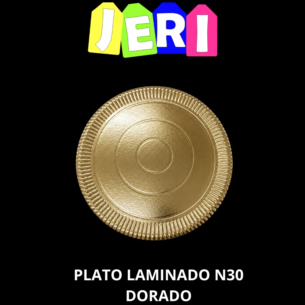 PLATO LAMINADO N30 (DORADO)